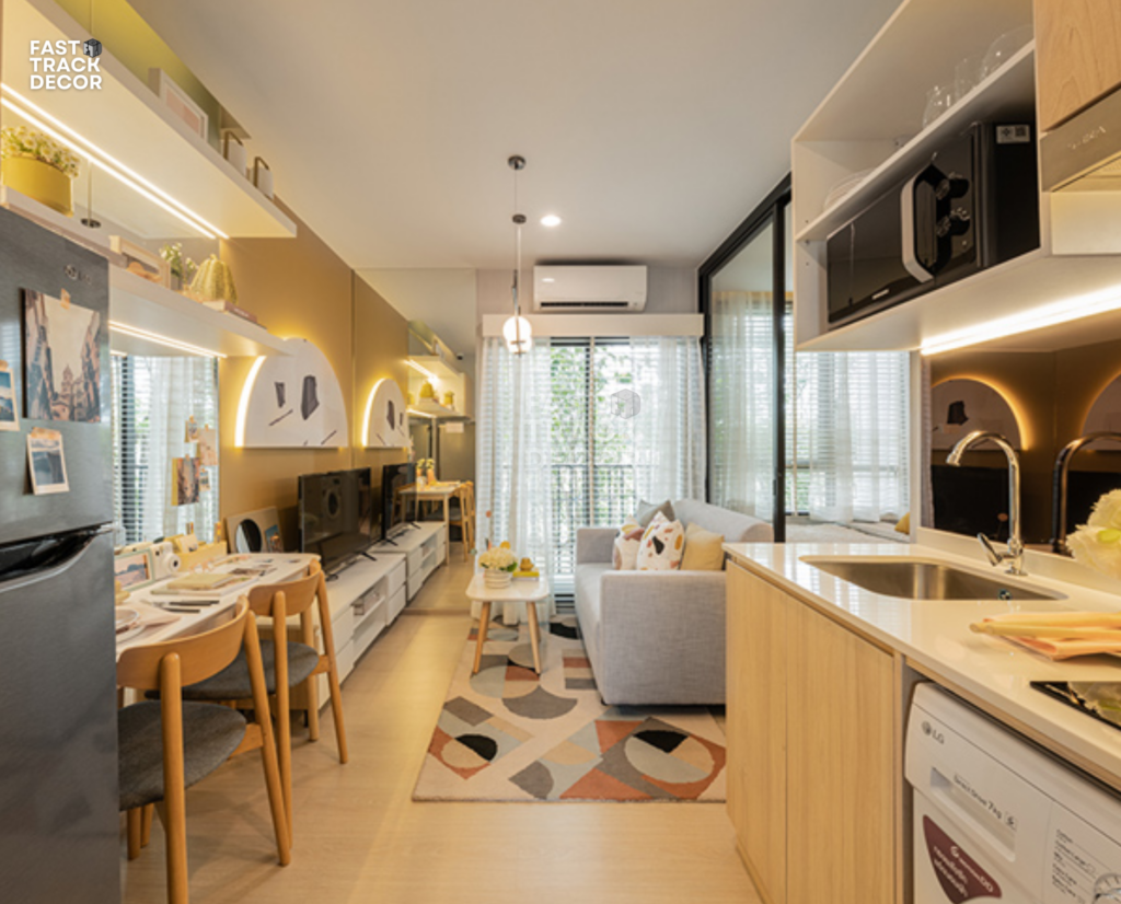 1.2Nue Connex Condo ดอนเมือง รีโนเวท บิ้วอิน ตกแต่งคอนโด