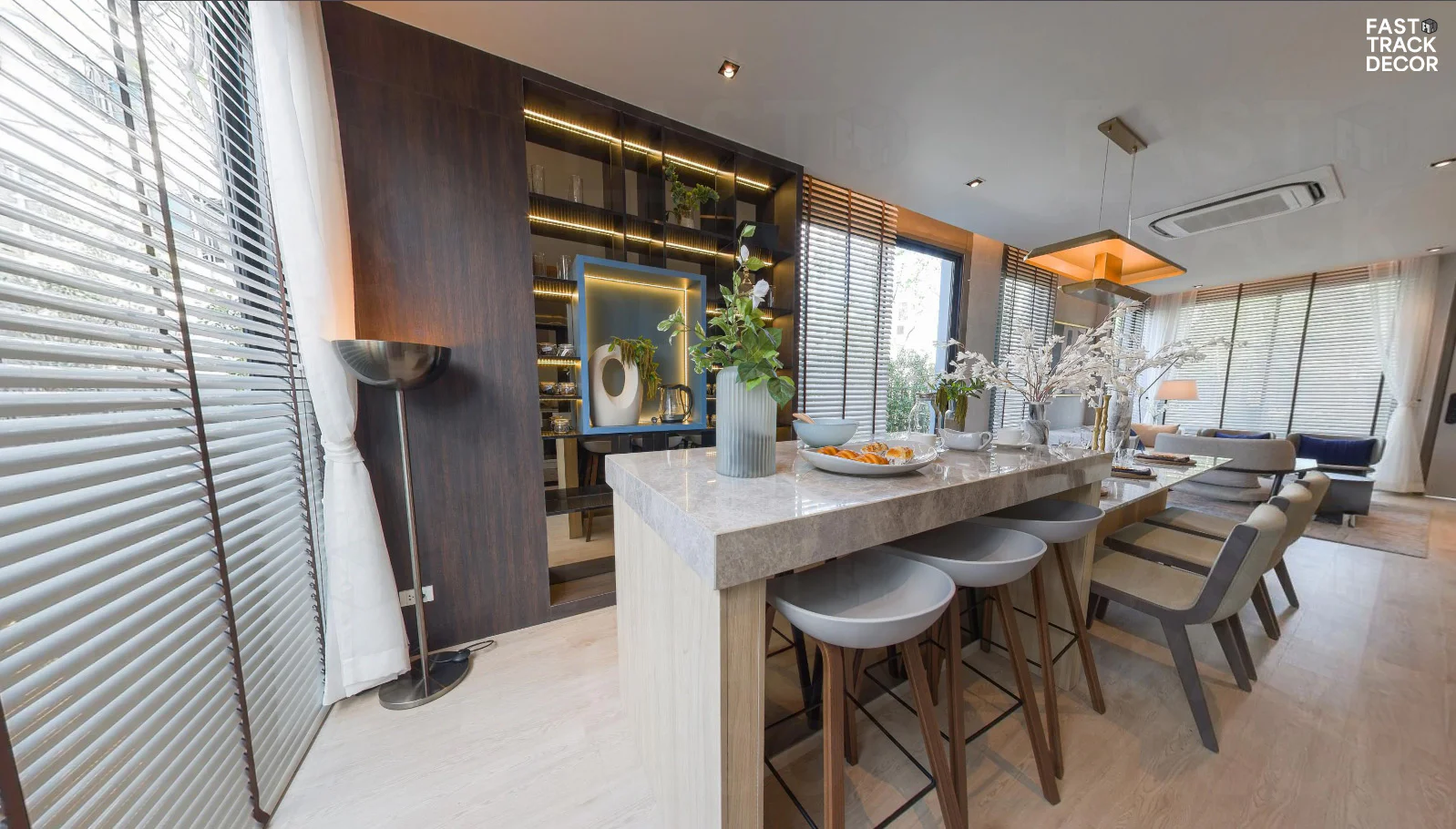 1Floorตกแต่งรีโนเวทบ้านทาวน์โฮม 3 ชั้น ตู้บิ้วอิน