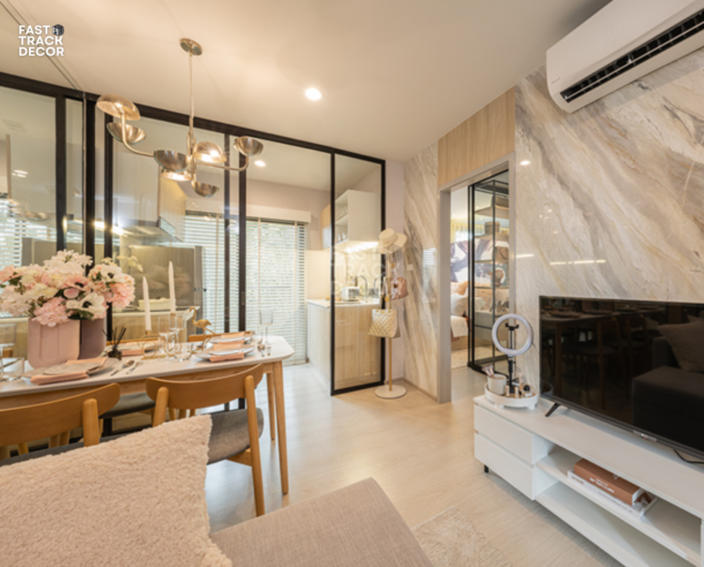 3.2Nue Connex Condo ดอนเมือง รีโนเวท บิ้วอิน ตกแต่งคอนโด