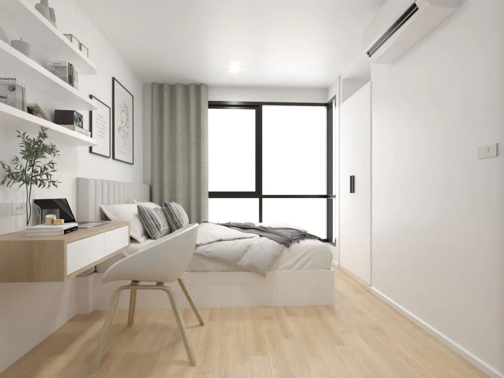 geniusantz-condo-design-blue-sukhumvit89-workspace-and-daybed