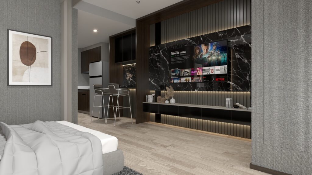 geniusantz-interior-condo-ideo-mobi-rangnam6-studio-overview-bed-bar
