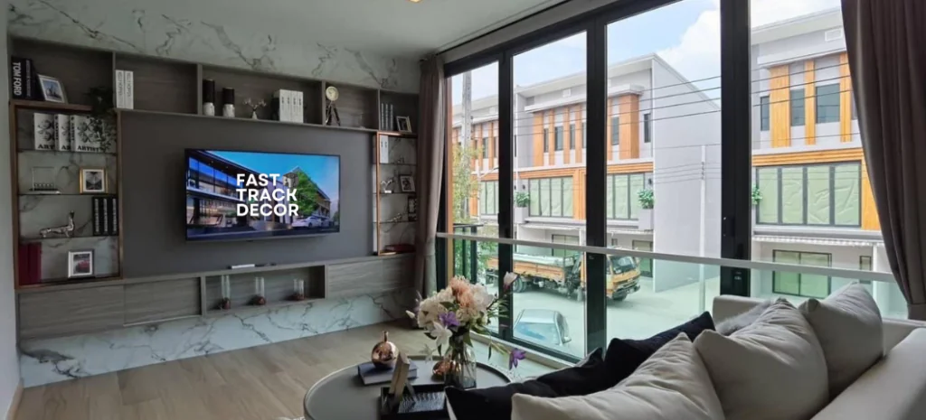 ผลงานผลิตและติดตั้งเฟอร์นิเจอร์ _ Eigen Premium Townhome Pattanakarn2