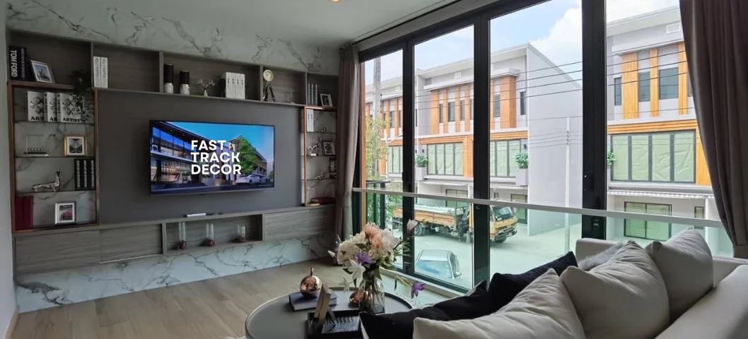 ผลงานผลิตและติดตั้งเฟอร์นิเจอร์ _ Eigen Premium Townhome Pattanakarn2