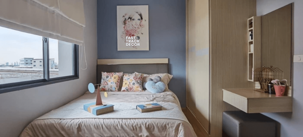 ผลงานผลิตและติดตั้งเฟอร์นิเจอร์ _ Eigen Premium Townhome Pattanakarn6