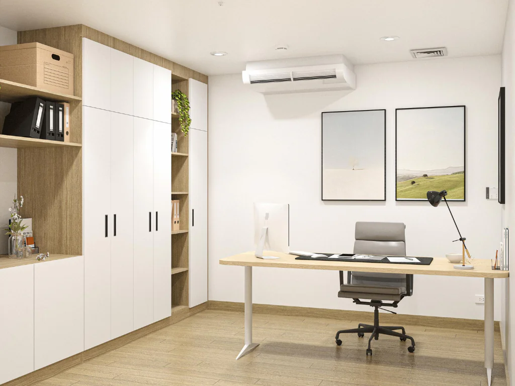 ผลงานออกแบบ 3D รีโนเวทออฟฟิศ เฟอร์บิ้วอิน _ Srinakharinwirot University -Teachers' Office13