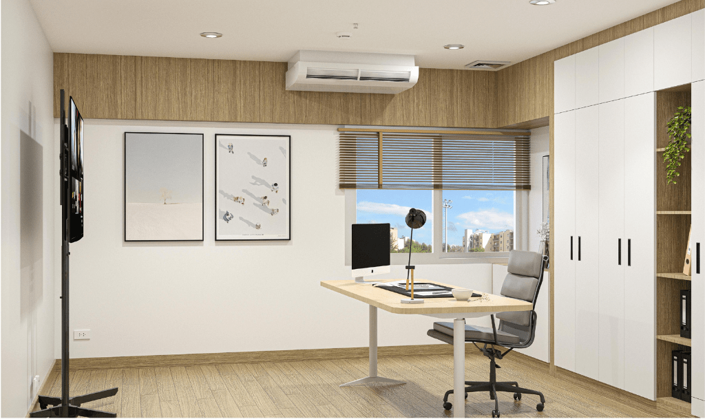 ผลงานออกแบบ 3D รีโนเวทออฟฟิศ เฟอร์บิ้วอิน _ Srinakharinwirot University -Teachers' Office7