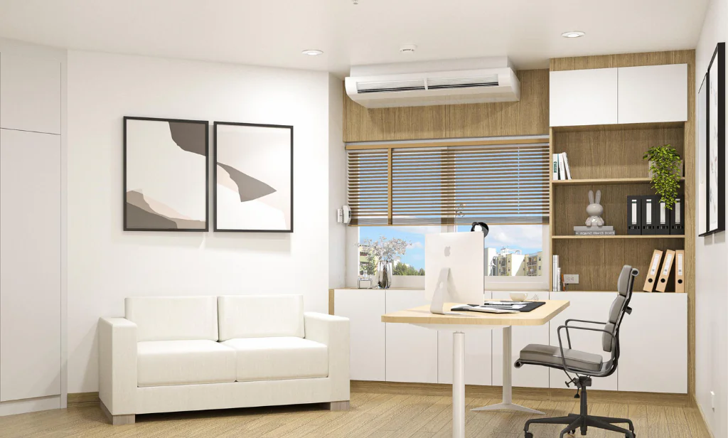ผลงานออกแบบ 3D รีโนเวทออฟฟิศ เฟอร์บิ้วอิน _ Srinakharinwirot University -Teachers' Office8