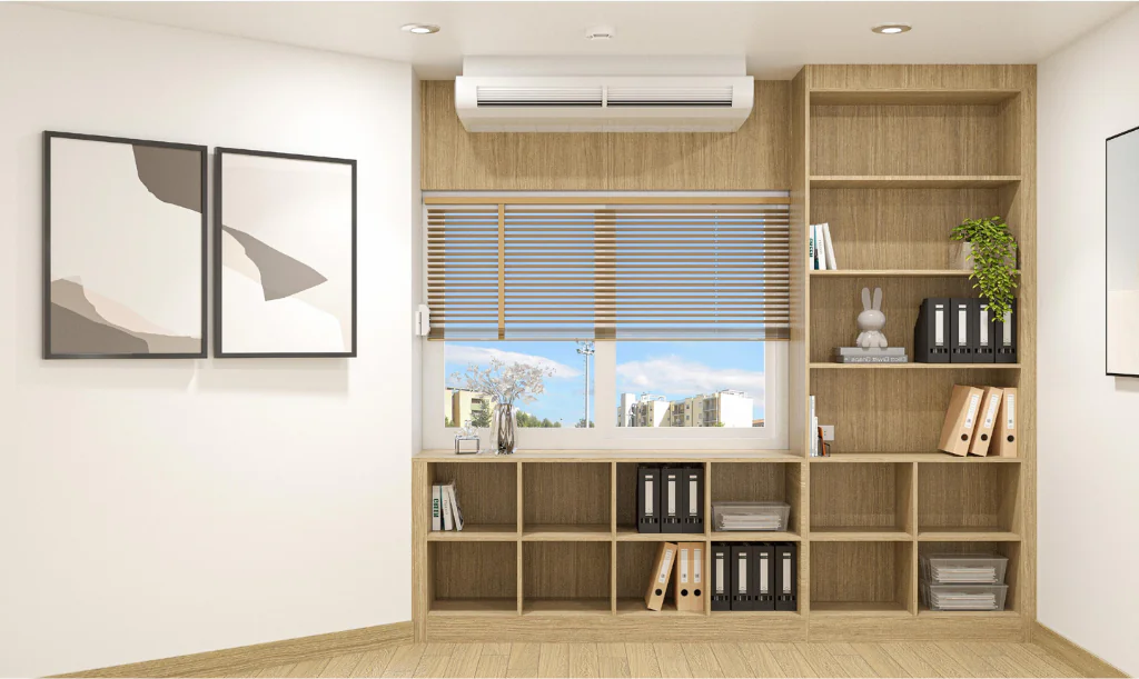 ผลงานออกแบบ 3D รีโนเวทออฟฟิศ เฟอร์บิ้วอิน _ Srinakharinwirot University -Teachers' Office9