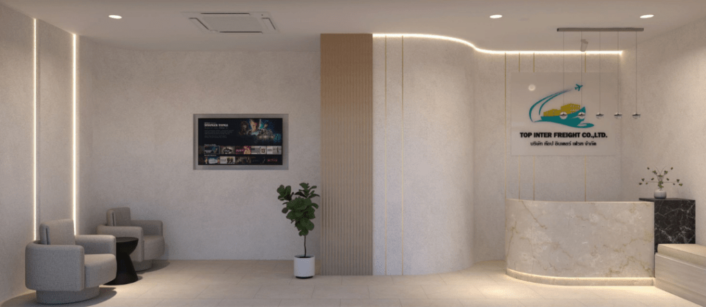ผลงานออกแบบออฟฟิศ Top Inter1