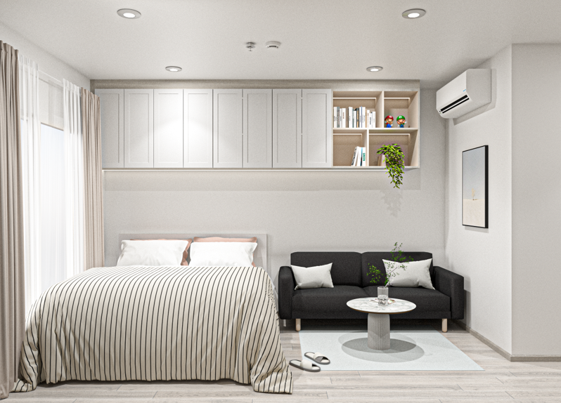 ผลงานออกแบบเฟอร์นิเจอร์บิ้วอิน Ideomobi คุณอาร์ม2